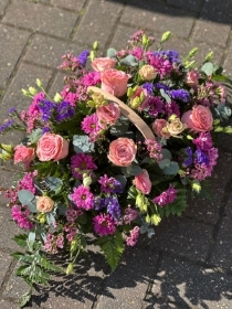 Pink and Purple Basket